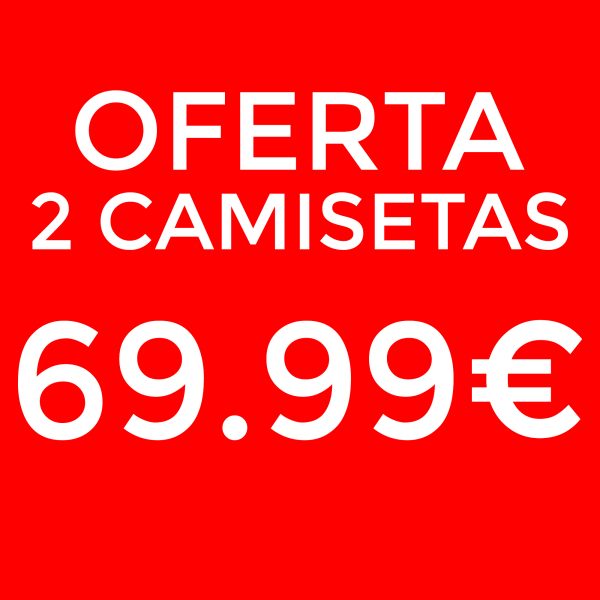 Oferta 2 Camisetas