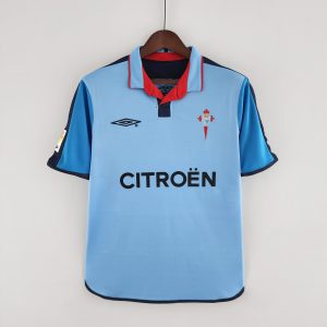 camiseta retro Celta de Vigo 2002