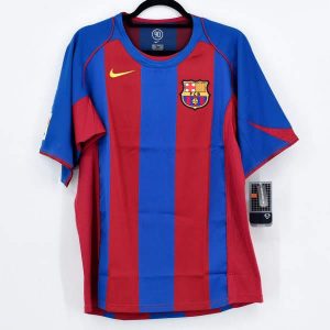 camiseta retro Barcelona 2004