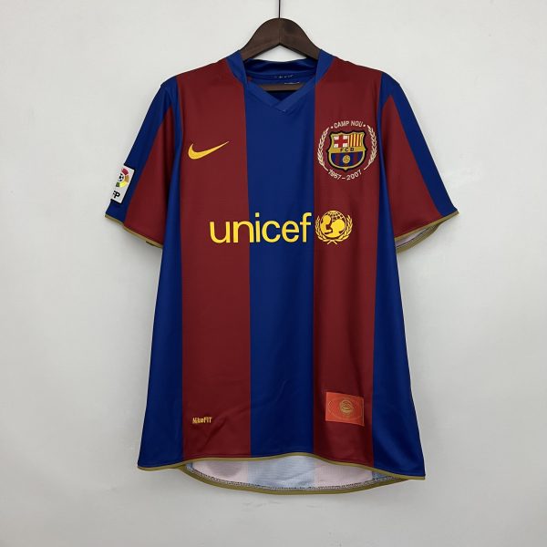 camiseta retro Barcelona 2007