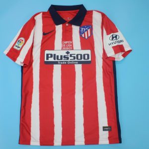 Camiseta Retro Atletico de Madrid Campeon de Liga 2020 2021