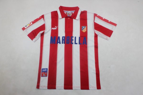 Camiseta Retro Atlético Madrid 1997-1998 Titular