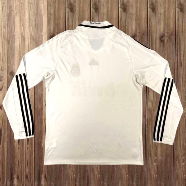 Camiseta Retro Real Madrid | Temporada 2008-2009 | Manga Larga - Imagen 2