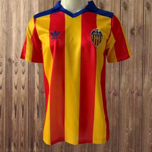 Camiseta Retro Valencia 1980 - 1981 - Senyera