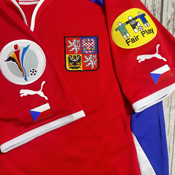 Camiseta Retro República Checa | Euro 2000 | Equipación Titular - Imagen 3