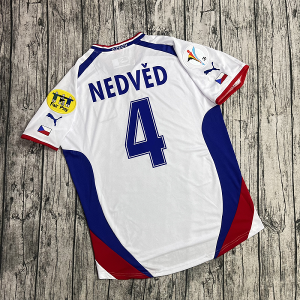 Camiseta Retro República Checa | Euro 2000 | Equipación Alternativa - Imagen 2