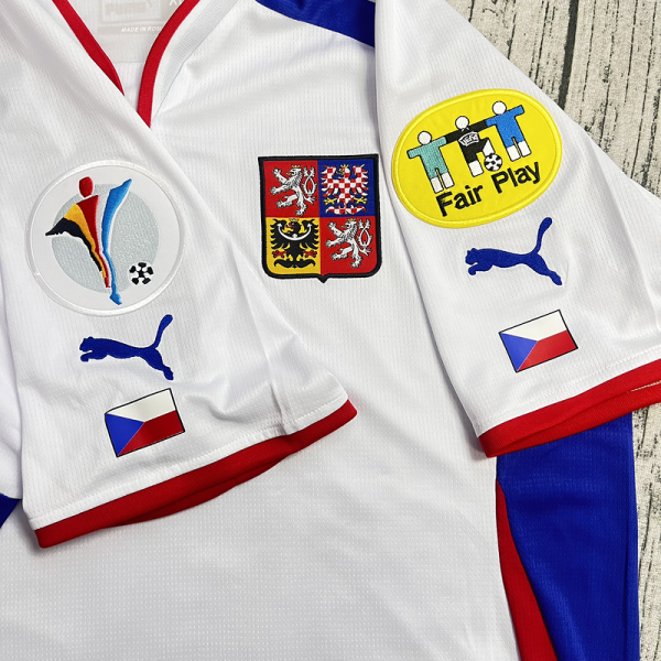 Camiseta Retro República Checa | Euro 2000 | Equipación Alternativa - Imagen 3