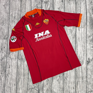 Camiseta Retro AS Roma Temporada 2001-2002 Francesco Totti