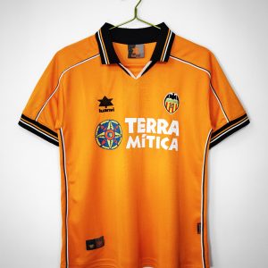 Camiseta Retro Valencia 1999-2000 Alternativa Naranja