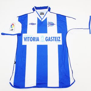Camiseta Retro Deportivo Alaves 2003 2004